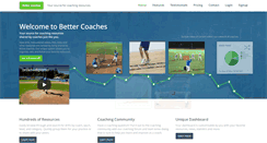 Desktop Screenshot of bettercoaches.com